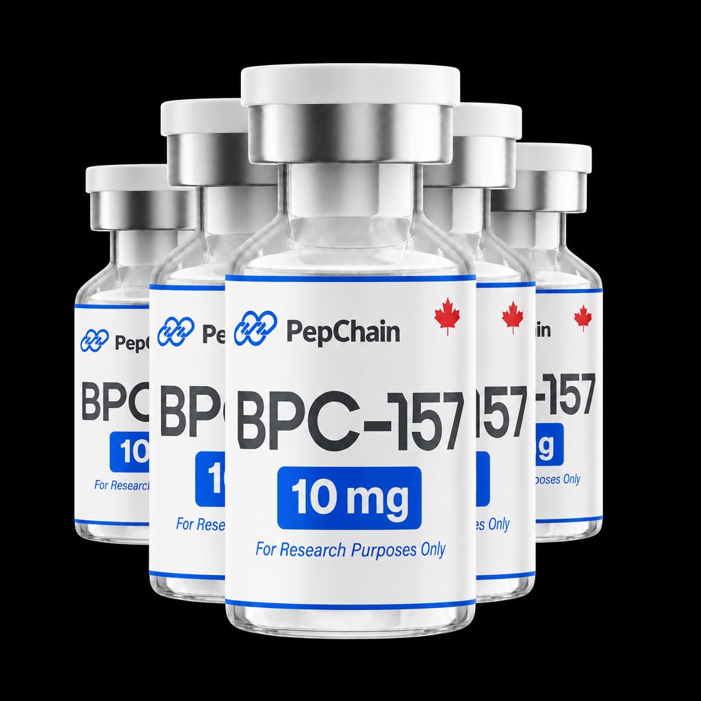 5 VIALS – BPC-157 10MG: The Research Peptide for Injury & Repair (2nd Photo of COA)