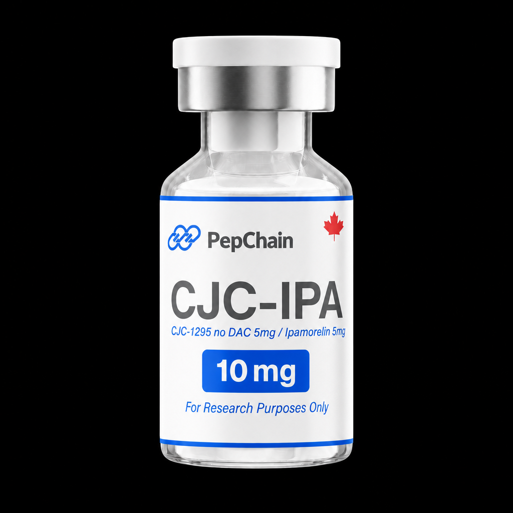 CJC-IPA 10MG: GROWTH AND RECOVERY RESEARCH (2nd photo COA)