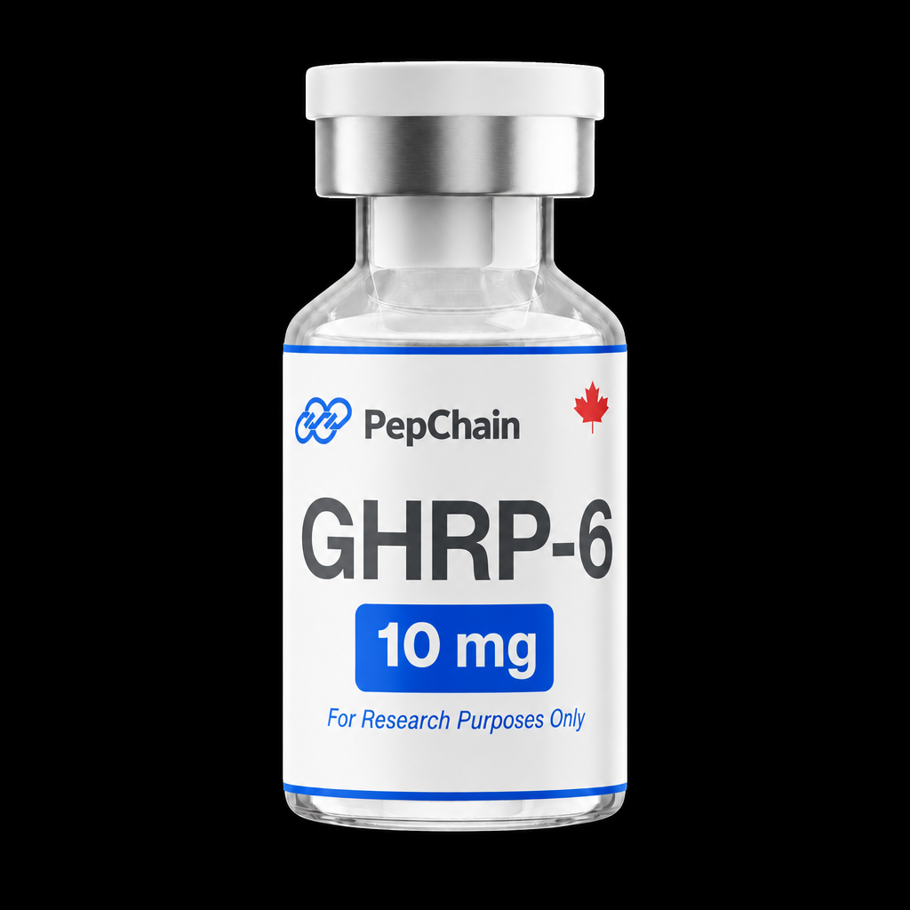 GHRP-6 10MG: APPETITE SURGE AND GROWTH HORMONE – BULKING PEPTIDE