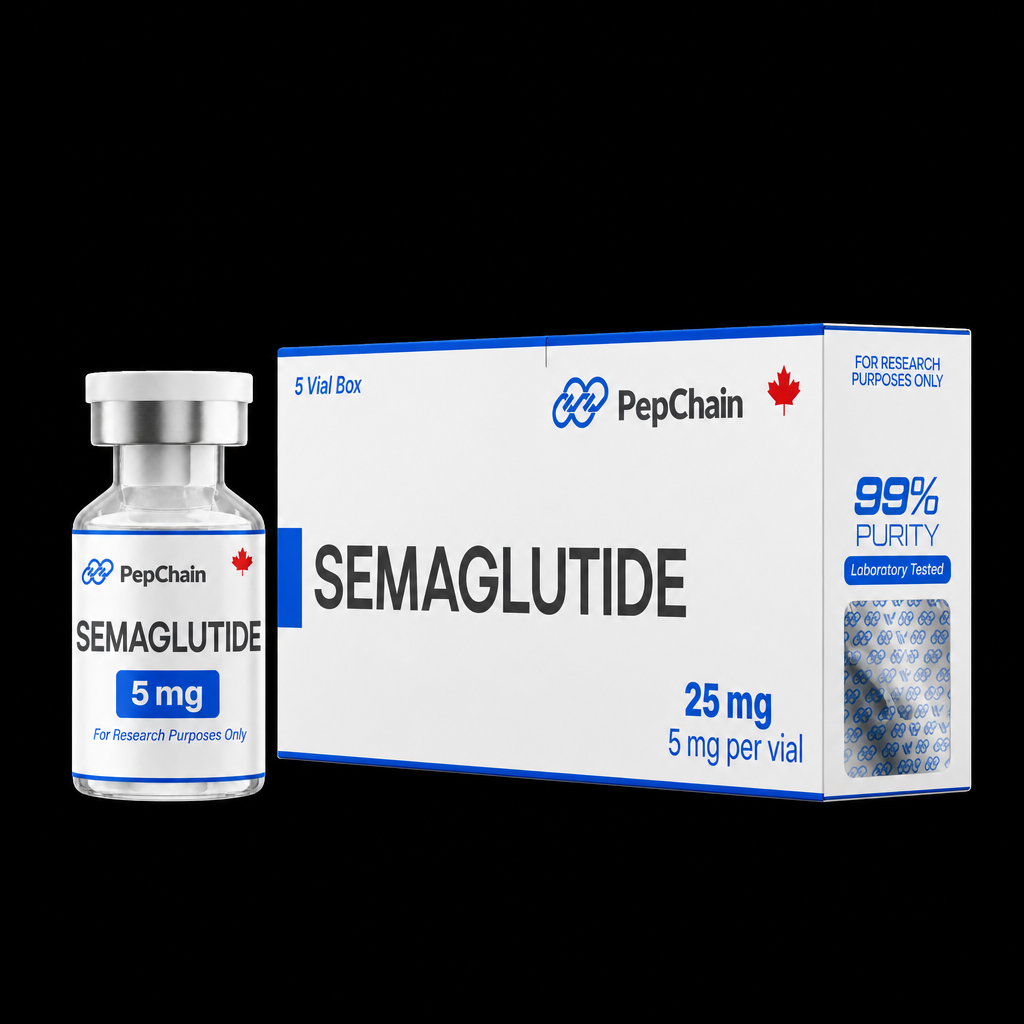 Semaglutide (5 pack): Weight Loss Research Peptide (2nd Photo of COA)