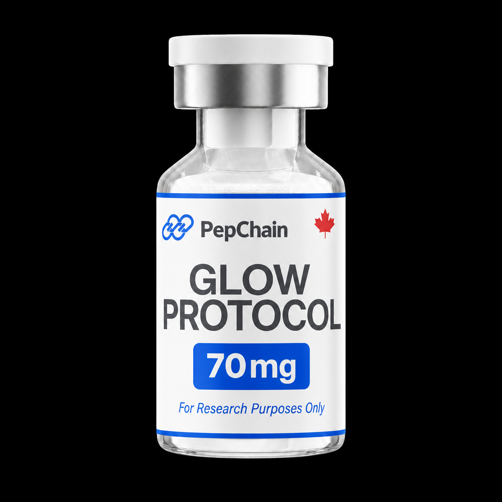 THE GLOW PROTOCOL 70MG: CELLULAR REGENERATION RESEARCH (2nd Photo of COA)